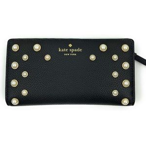 KATE SPADE Stacy Serrano Place Pearl PebbleWallet